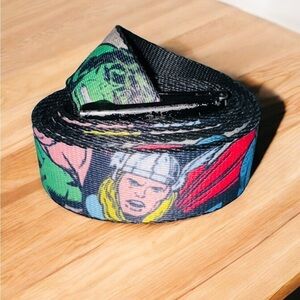 Buckle Down Belt Marvel Avengers Size Adjustable Clip Buckle 46 Inch